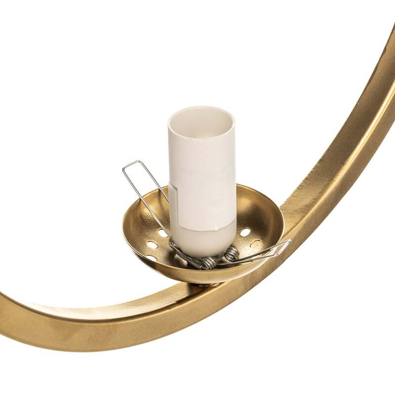 Euluna Hängeleuchte Vienna Hängeleuchte Lampe Opalglas messing 3-flammig E14 - 5902693755746