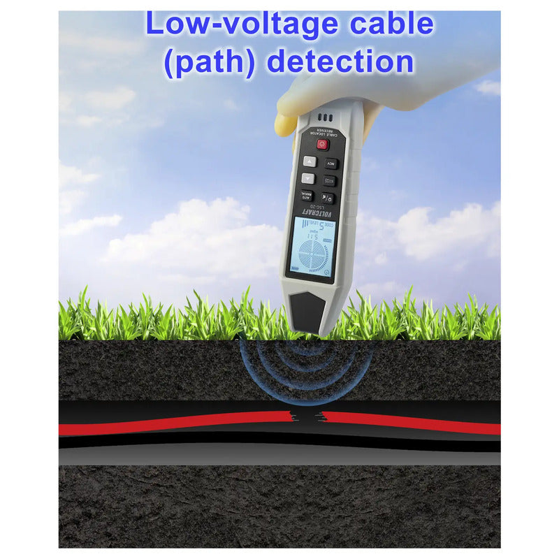 Voltcraft Leitungssuchgerät LSG-20 Leitungssucher Kabelsuchgerät 480V CAT III - 4064161497044