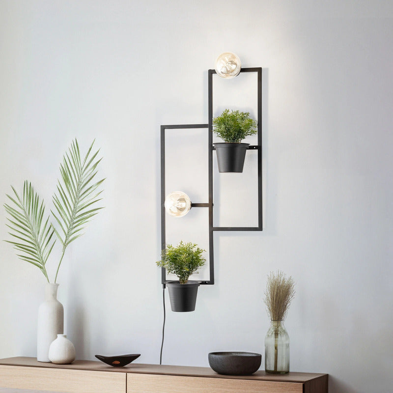 Envostar Hyazinth Wandleuchte Wandlampe Wandlicht Leuchte Lampe 2 Blumentöp540 - 4251911782431