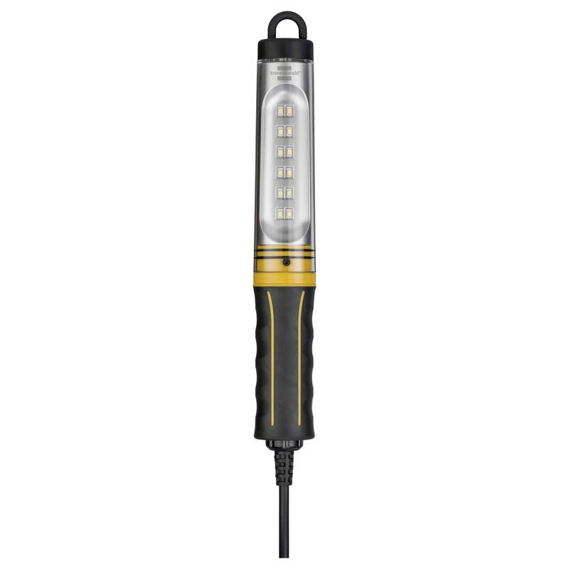 Brennenstuhl LED Werkstattleuchte WL 550 2021 dimmbar schwarz-gelb IP65 570lm - 4007123674534