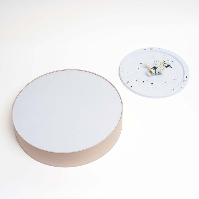 Euluna Deckenlampe Rondo Deckenlampe Deckenlicht E27 beige Ø 60 cm SIEHE TEXT - 5901780544331