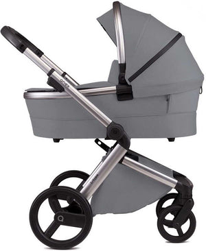 B-Ware Anex Kinderwagen Buggy Kombikinderwagen l type Grau 2-in-1 Babywanne Sportsitz