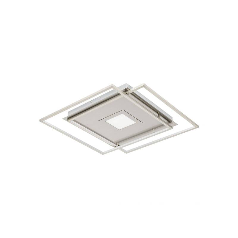 Lucande Jirya LED-Deckenlampe Deckenleuchte Deckenlicht Leuchte Lampe CCT silber - 4251911723335