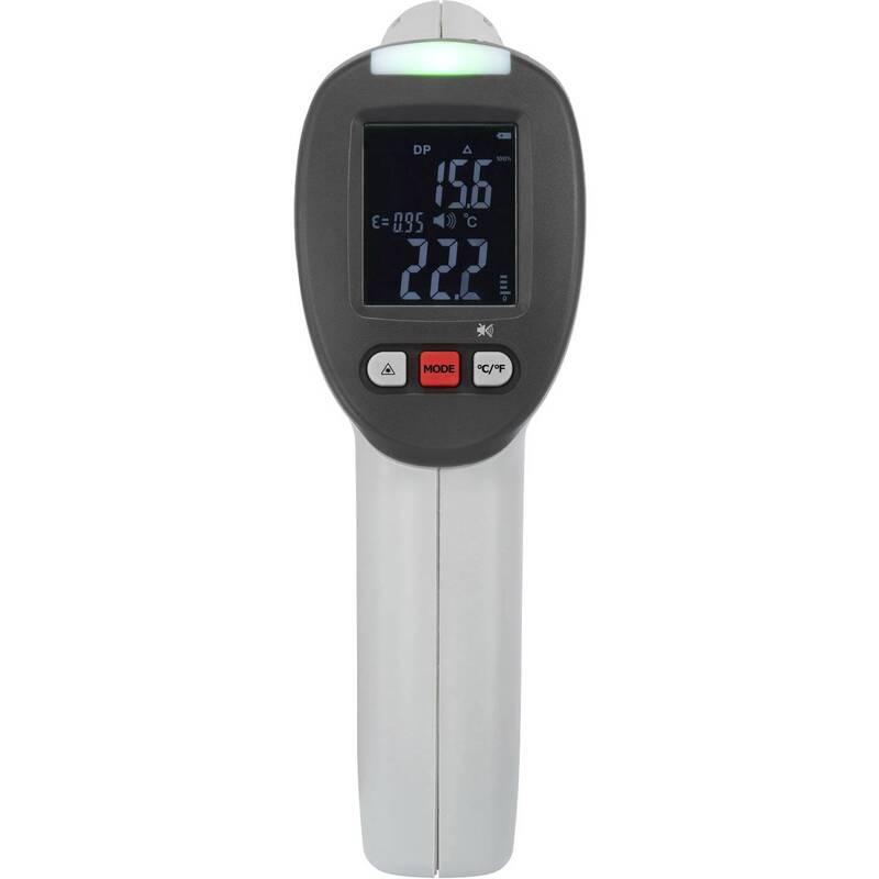 Voltcraft Infrarot-Thermometer Pyrometer IR-SCAN-350RH/2 -50 bis +380 °C 20:1 - 4016139051857