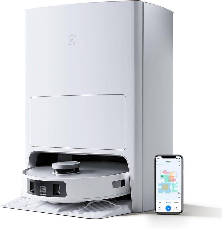 ECOVACS DEEBOT T20 OMNI 6000Pa Wischroboter Auto-Mopp-Hebefunktion SIEHE TEXT - 6970135030903