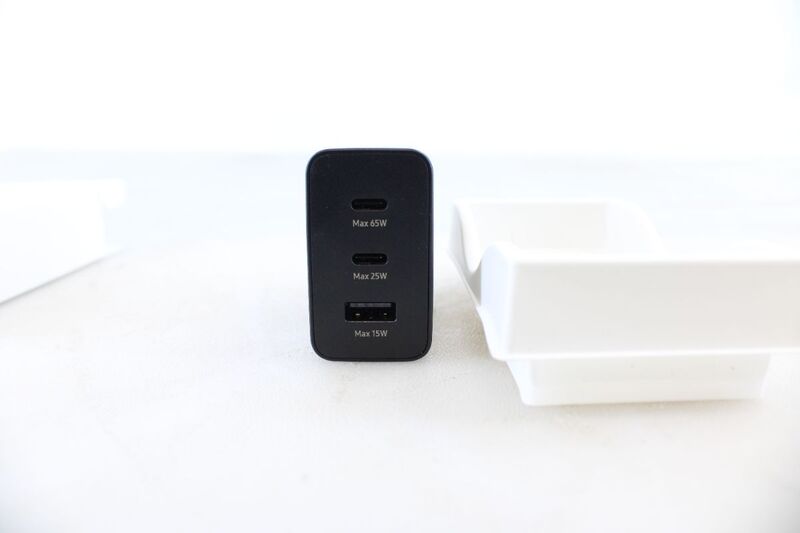 Samsung Ladegerät Netzteil Schnellladeadapter Trio 65 Watt USB C USB A EP-T6530N - 8806092673885
