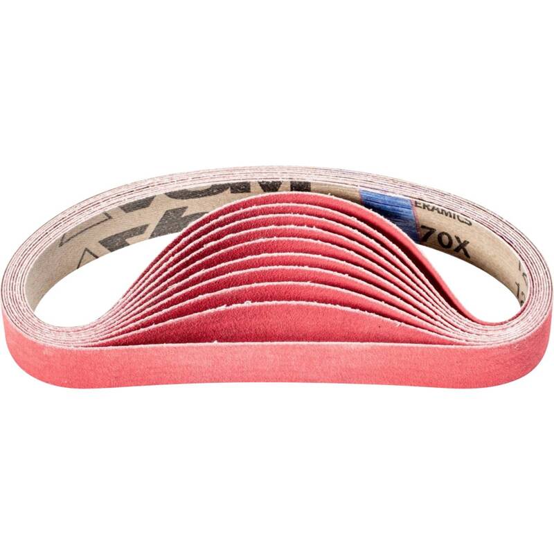 PFERD TOOLS Schleifband Band Metallbearbeitung 120 480mm x 25mm 20 Stück - 4007220799864