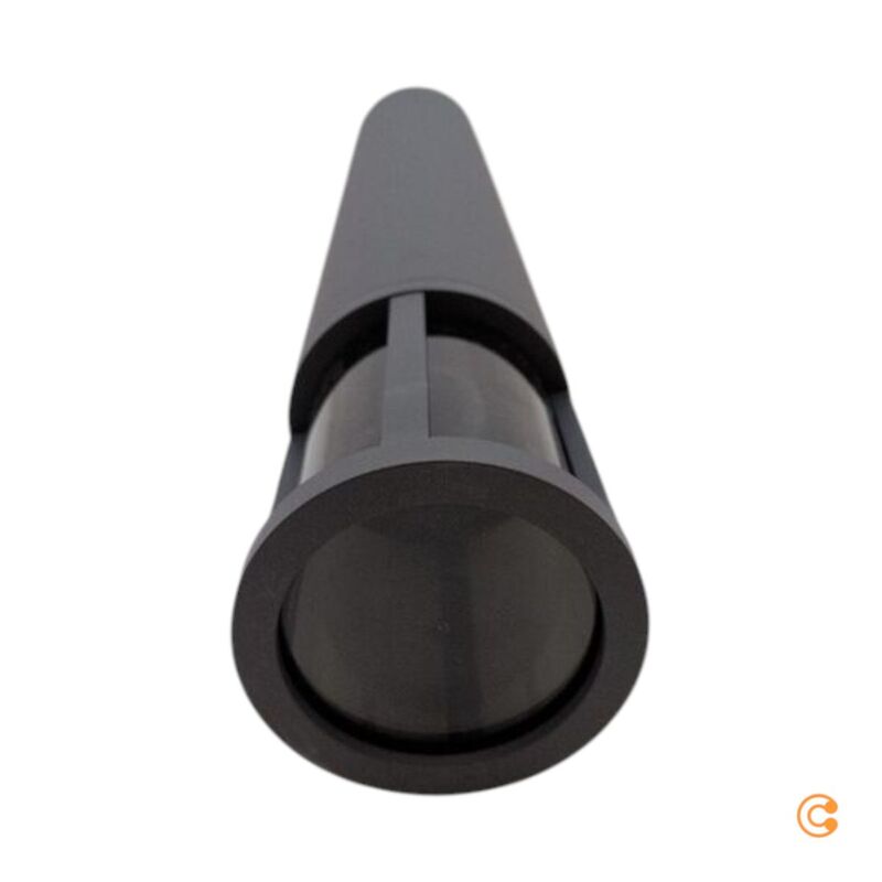 Deko-Light Wegeleuchte Facado II Gartenleuchte LED dimmbar grau/rauch Ø11cm IP65 - 4042943179036