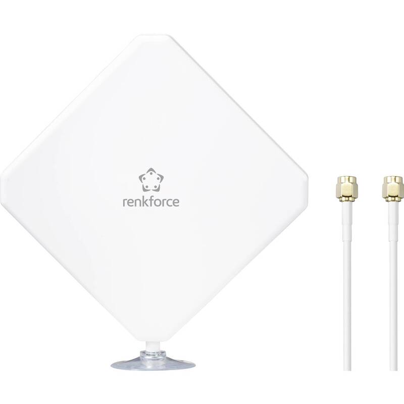 Renkforce RF-DAT-500 Wandantenne Wand-Antenne Wand Handy Smartphone Antenne - 4064161081885