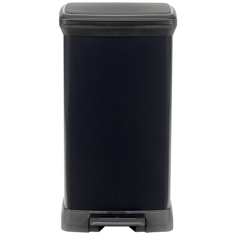 Curver Deco bin metalics 246364 Mülleimer 50 l 390 x 720 x 290 mm Eimer Tonne - 3253922162678