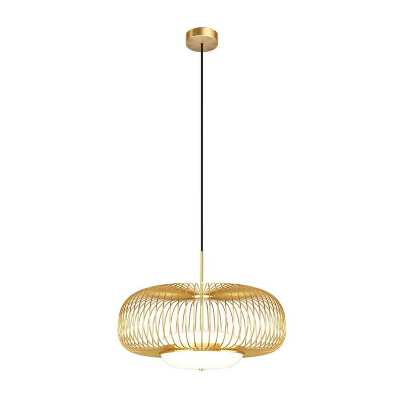 Maytoni Hängeleuchte Levitation LED Pendelleuchte Lampe messingfarben Ø50cm - 4099776183570