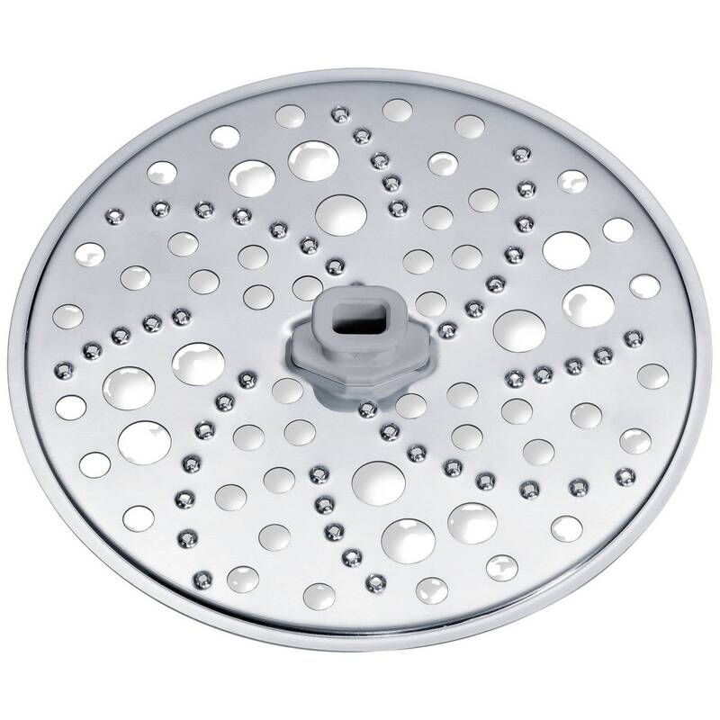 Bosch Haushalt Reibe-Scheibe grob MCM2 MCZ1RS1 Edelstahl Küchenzubehör 163x163mm - 4242002570433