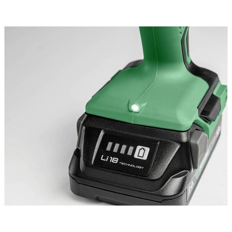 HiKOKI Akku-Bohrschrauber DS18DDQWRZ 18V 2.0Ah Li-Ion 2 Akkus Ladegerät Koffer - 4966376411696