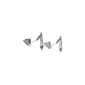 B-Ware HETTICH Möbel-Hochfaltbeschlag Lift Advanced HF 9079607 Aluminium grau