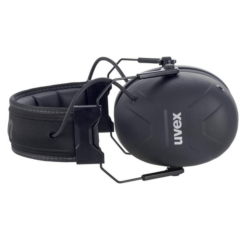 Uvex Kapselgehörschutz aXess one 2640001 Bluetooth 31dB wasserdicht schwarz-grau - 4031101928913