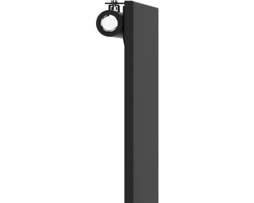 Design Heizkörper Style Heizgerät Matt black Sand Wohnzimmer Heizung Paneel - 4306517403942