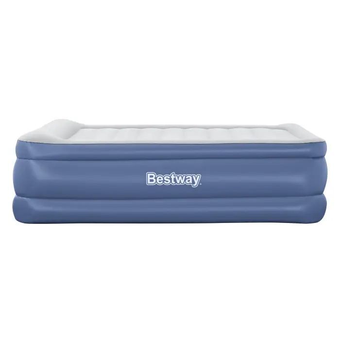 61cm Bestway Air Mattress Queen Inflatable Bed Airbed Blue - 06941607329771