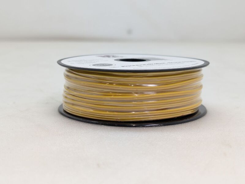 TRU COMPONENTS Litze 2 x 0.14 mm² PVC Kupfer flach 50 m Elektroinstallation gelb - 4016139232263