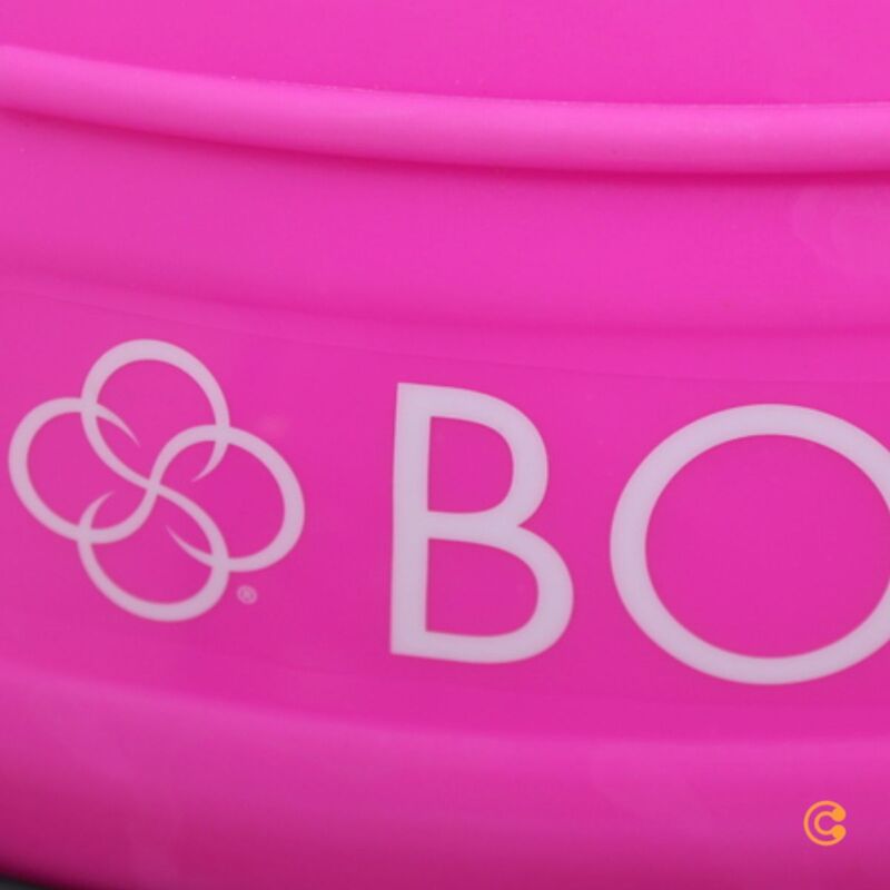 BOSU NexGen Balance Trainer Rosa 160 kg max Handpumpe inkl. Übungen DVD - 810077190258