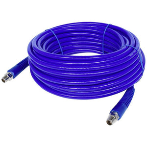 B-Ware KS Tools PU-Druckluftschlauch Luftschlauch Schlauch 20m 6x9mm G1/4 AG blau