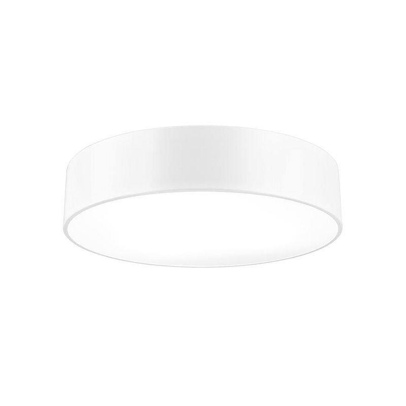 NOVA LUCE Deckenleuchte Lampe FINEZZA Weiß Acryl Metall Ø 45 cm E27 LED Leuchte - 5212017413802