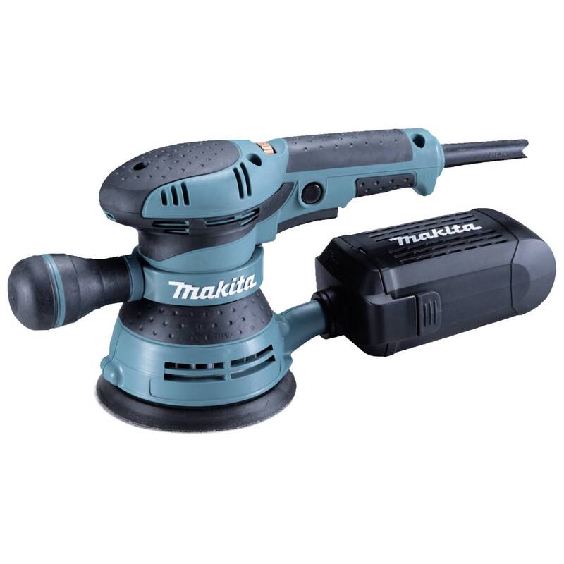 Makita Exzenterschleifer BO5041J 300W Schleifmaschine 125mm Handwerkzeug leicht - 0088381653428
