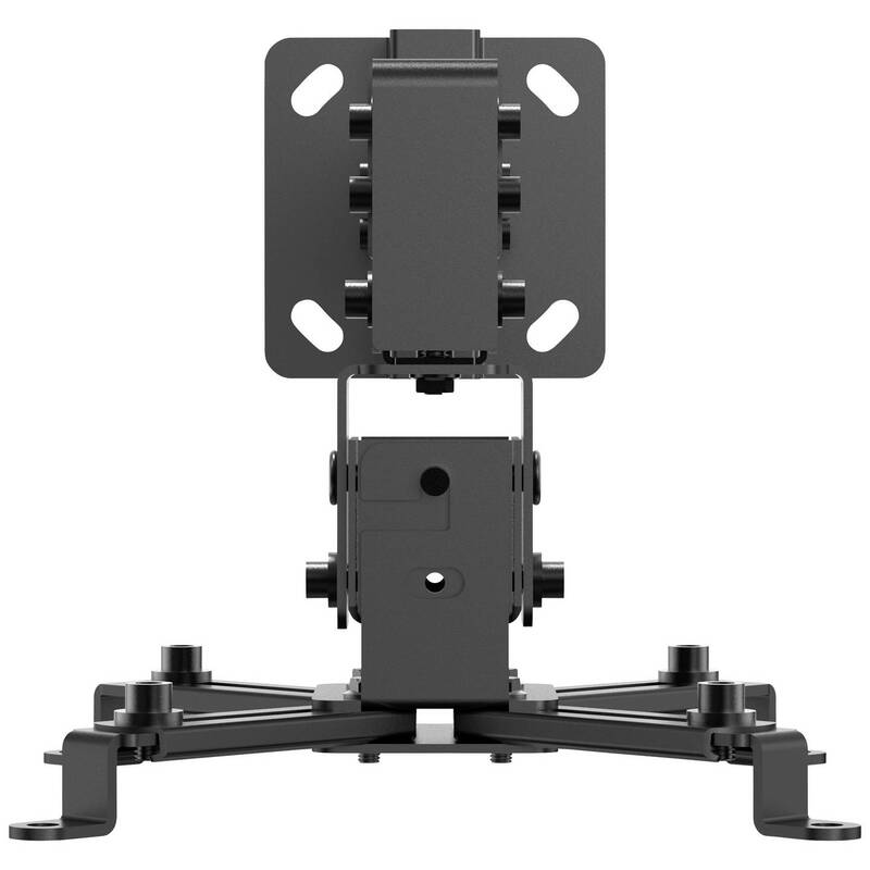 SpeaKa Professional Beamer-Wandhalterung drehbar neigbar schwarz 600mm max. - 4064161233925