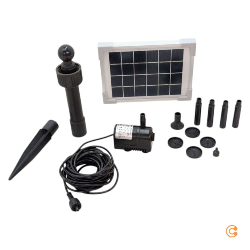 Esotec Solar Pumpensystem Rimini S Wasserpumpe Gartenpumpe 175l/h 0,70m - 4260057861818