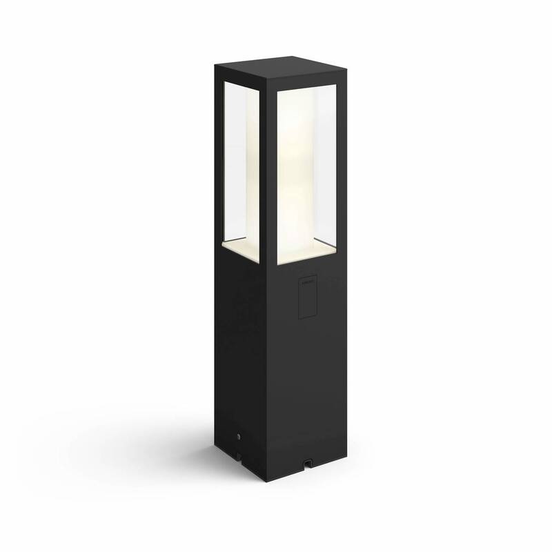Philips Außenleuchte Gartenleuchte LED Sockel schwarz IP44 1200lm 16W 400mm - 8718696170526