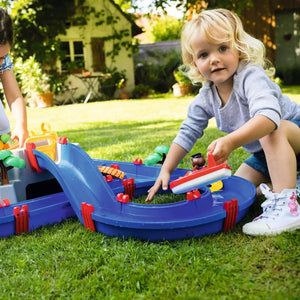 B-Ware AquaPlay Mountain Lake Spielset mit Booten und Figuren für Kinder ab 3 Jahren