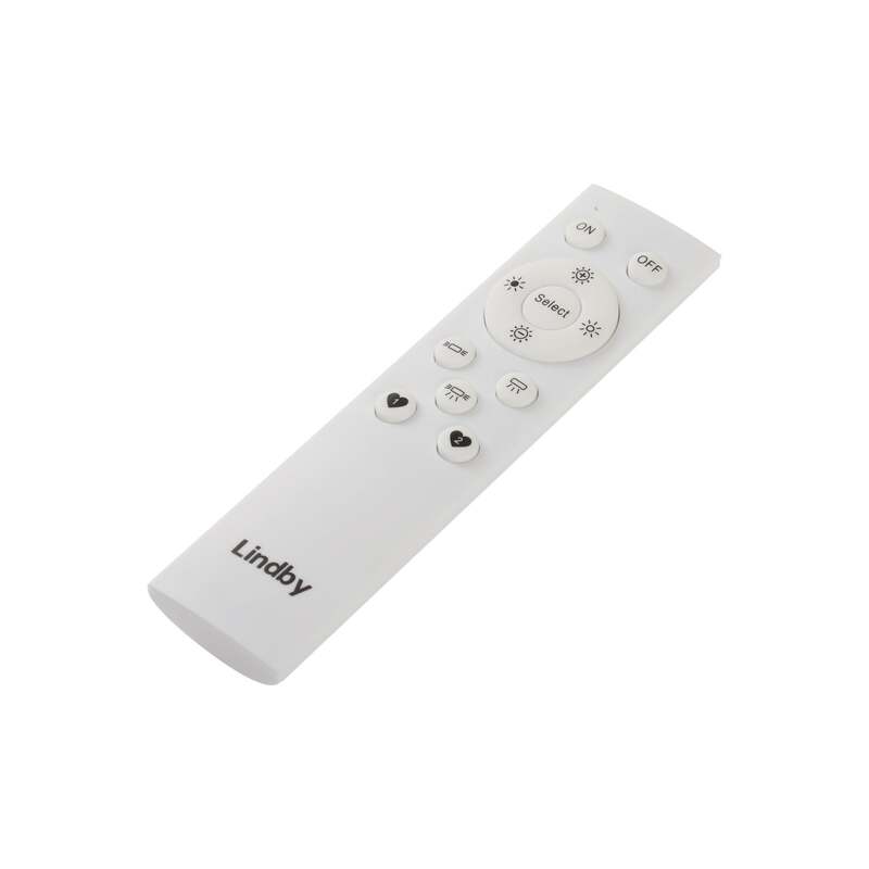 Lindby Deckenleuchte Rebeka LED Lampe dimmbar CCT 50x50cm schwarz weiß 2400Lumen - 4255830903045