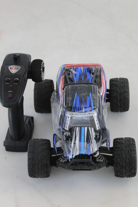 Reely RC Modellauto Elektro Monstertruck 1:14 Allradantrieb 35 km/h Blau RtR - 4064161189697