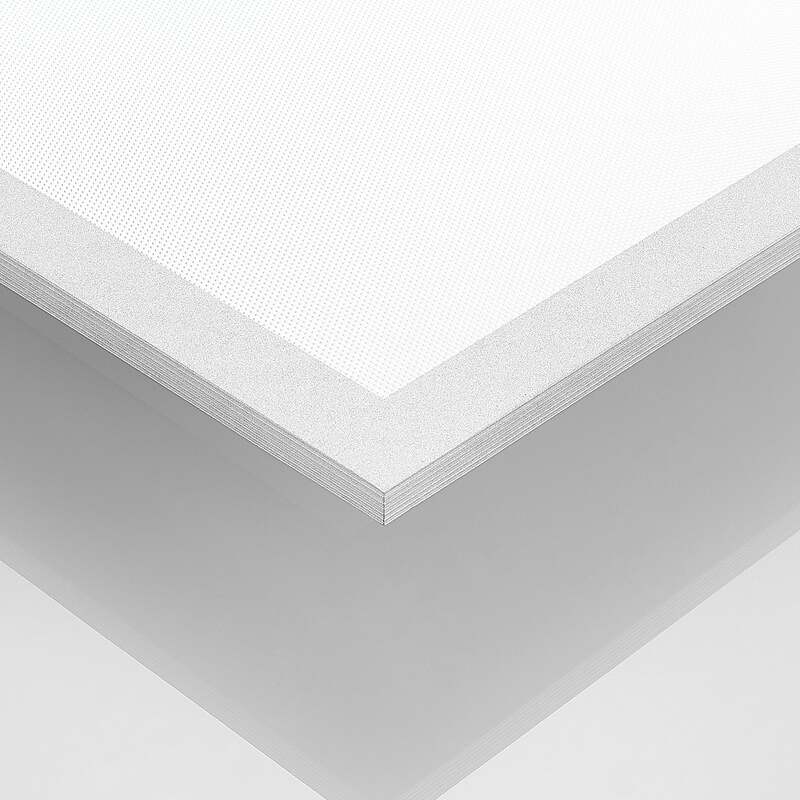 Prios LED-Panel Gelora 80cm silberfarben Aluminium 36W 4000K 4400Lumen Leuchte - 4251096569230