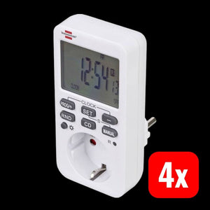 B-Ware Brennenstuhl Zeitschaltuhr digital Wochenprogramm 3600W IP20 Countdown-Funktion
