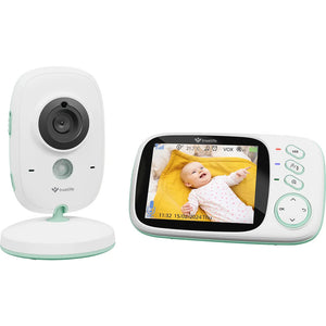 B-Ware truelife Babyphone NannyCam H32 Pro Monitor mit Kamera Digital 2.4 GHz 300m