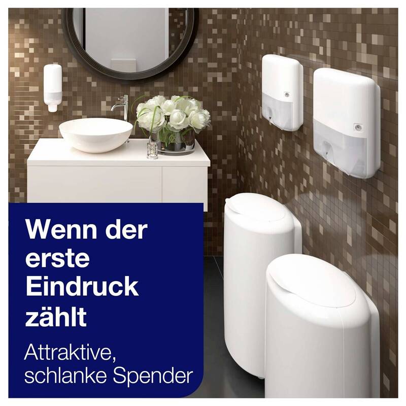 Tork Papierhandtuchspender Xpress Mini H2 Hygienespender weiß 302x295mm 1 Stück - 7322540349184