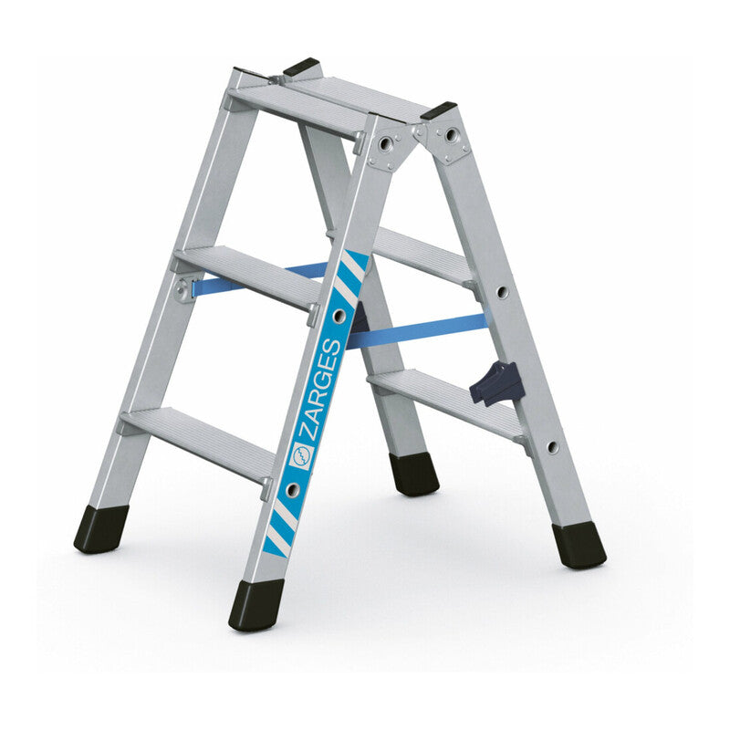 ZARGES Stufen-Stehleiter Nova B 2x3 Stufen rutschsicher 5,8kg Arbeitshöhe 2,1m - 4003866424634