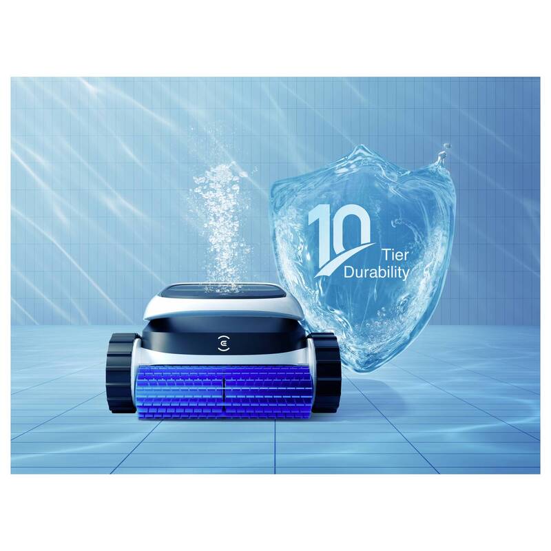 ECOVACS Poolroboter Pool Schwimmbadreiniger Ultramarine P1 Reinigung Weiß - 6970135038503