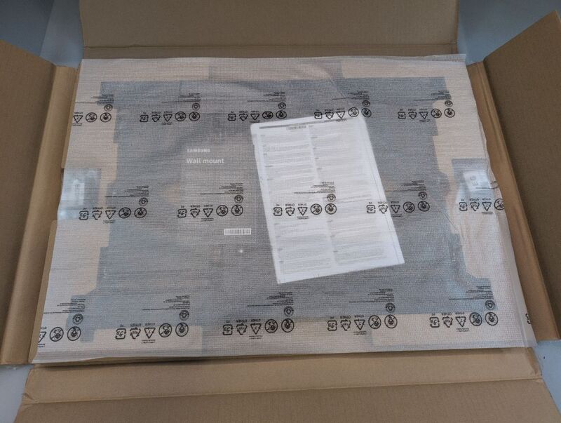 Samsung TV-Wandhalterung neigbar schwenkbar für Fernseher bis 50 kg schwarz - 8806094108842