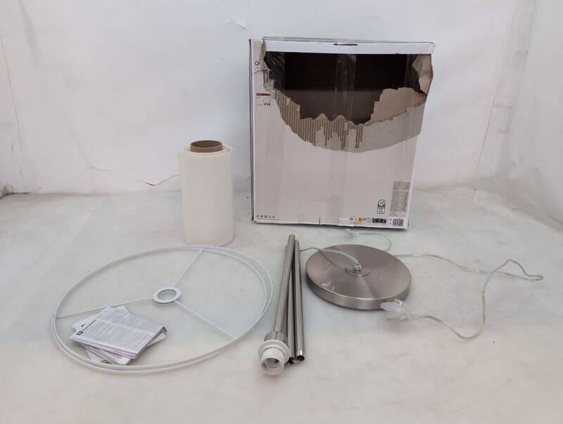 Paulmann Stehleuchte Lampe Tessa LED Leuchte dimmbar creme 160cm Höhe 45cm Ø - 4000870709221