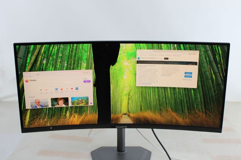 Gigabyte Gaming Monitor 34 Zoll Curved 3440x1440 1ms DisplayPort HDMI schwarz - 4719331870294