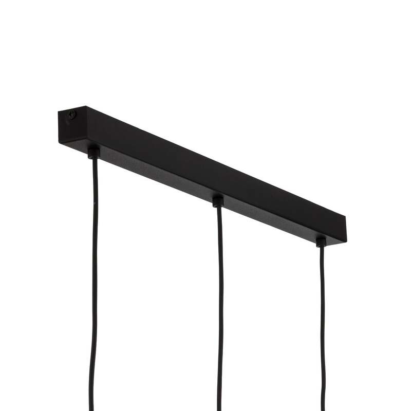 TK Lighting Hängelampe Sophia LED Pendelleuchte dimmbar schwarz grau 65cm - 5906135110421