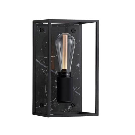 Buster + Punch Wandleuchte Wandleuchte Lampe Caged Wall medium Marmor schwarz E2 - 5060603613880