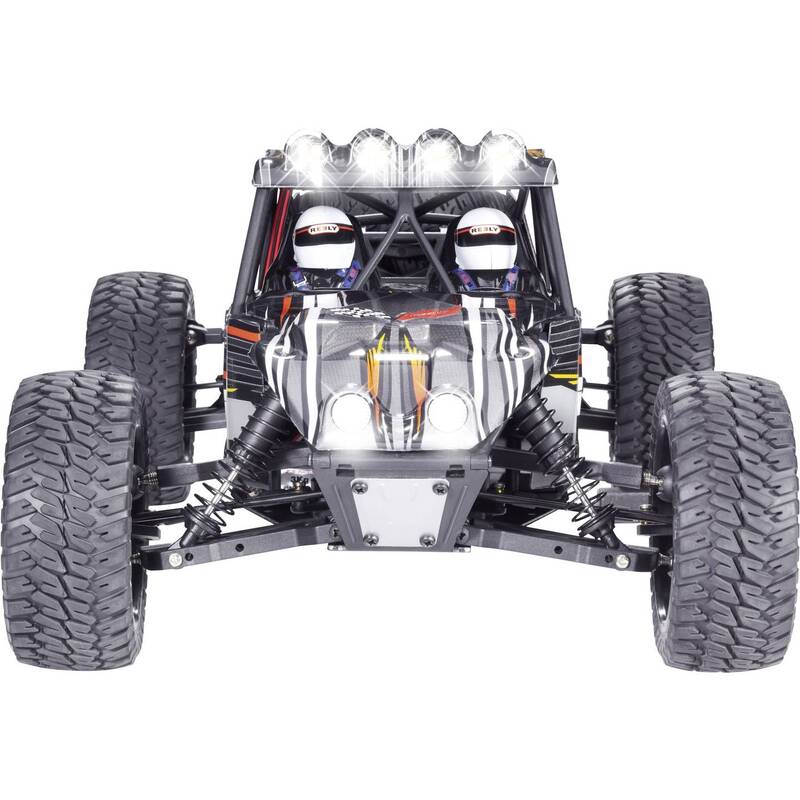 Reely RC Modellauto Dune Fighter Bausatz Elektro Buggy Allradantrieb 1:10 4WD - 4016139055084