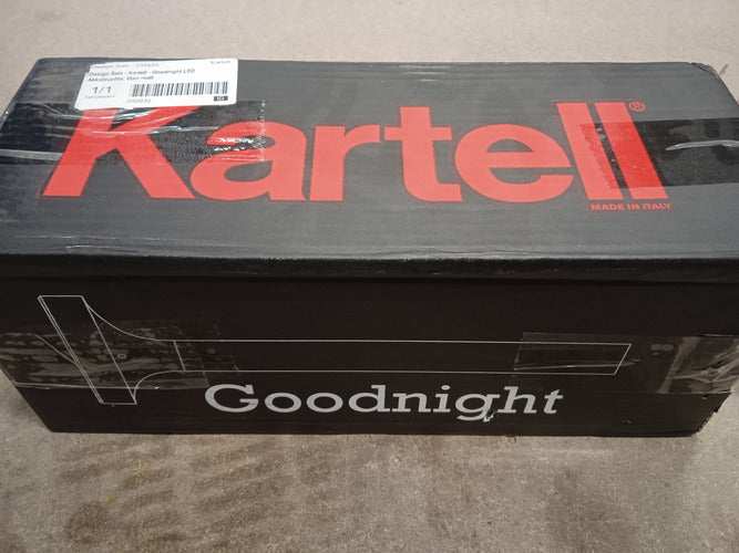 Kartell Goodnight LED Akkuleuchte Tischlampe Tischlampe Lampe Leuchte titan - 8058967322965