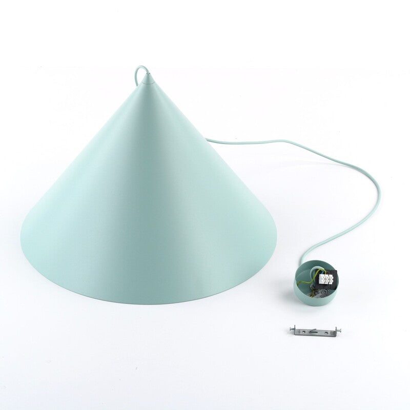 TK Lighting Hängeleuchte Pendelleuchte CONO mint XL 50 cm Lampe Leuchte E27 LED - 5906135100873
