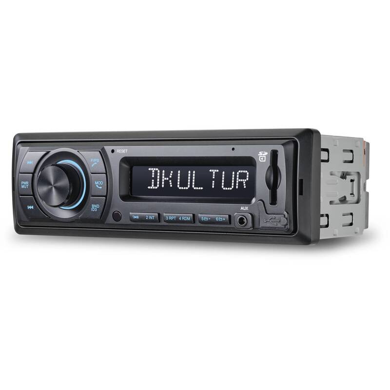 Renkforce Autoradio DAB+ Tuner Bluetooth Freisprecheinrichtung Schwarz 4x40W - 4064161178042