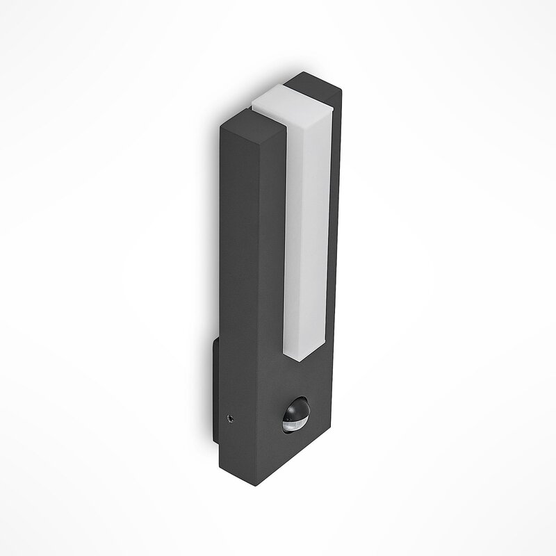 Lucande Außenwandleuchte Wandlampe LED Bewegungsmelder graphitgrau IP54244 - 4251096594539