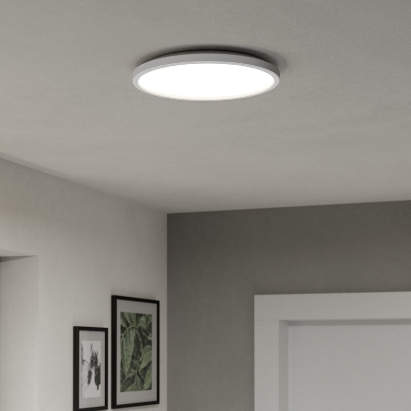 EGLO Deckenleuchte Deckenlampe LED Rovito Z weiß smart steuerbar App Sprache - 9008606329779