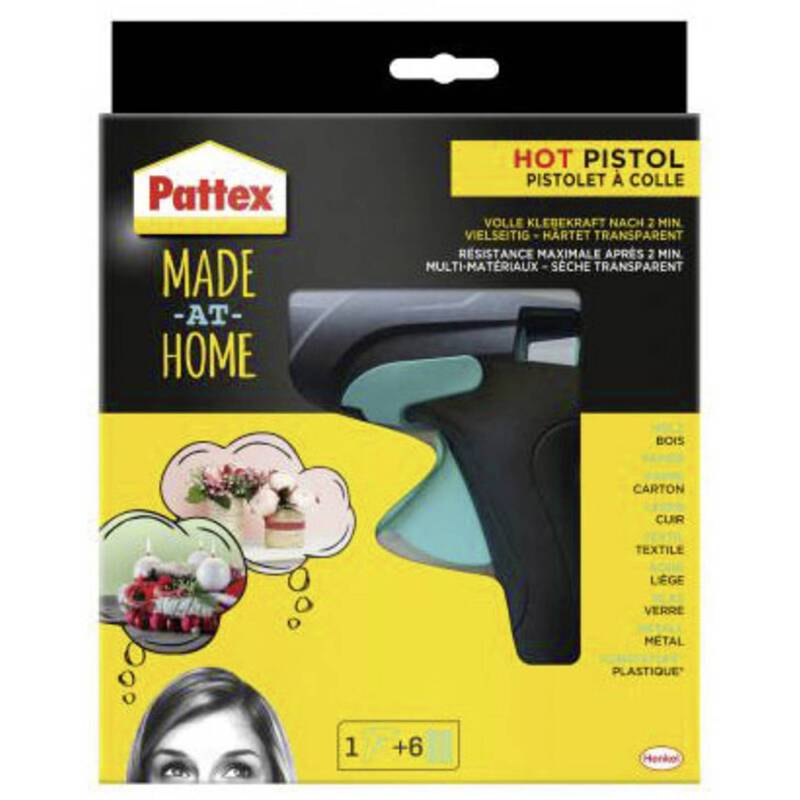 Pattex Heißklebepistole Klebepistole 70W 2 Minuten Aufheizzeit 110-240V 0,42kg - 4015000435666